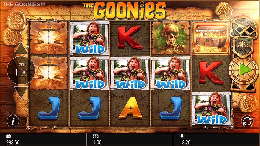 the goonies slot blueprint