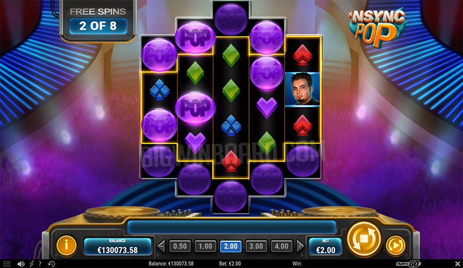 nsync pop slot