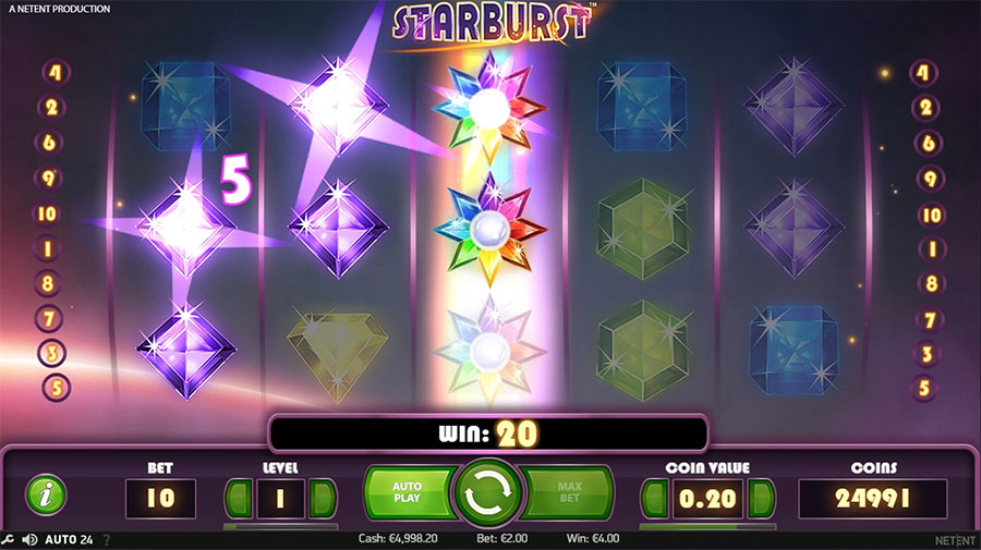 starburst slot